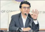  ?? ANI ?? Sourav Ganguly has always been forthcomin­g about the need for India to play a day-night Test sooner or later. “Day-night Test is the way forward,” Ganguly was quoted as saying recently.