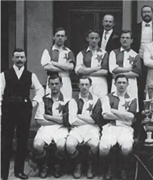  ??  ?? Johnny Madden was appointed Sparta Prague manager in 1905