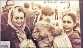  ?? FILE PHOTO ?? Rani Lila Ram Kumar Bhargava with late prime minister Indira Gandhi.