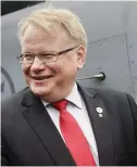  ?? FOTO: LEHTIKUVA/VESA MOILANEN ?? FORTSATT FöRTROENDE. Peter
Hultqvist sitter kvar.