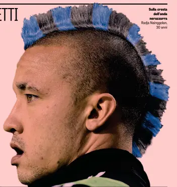  ??  ?? Sulla cresta dell’onda nerazzurra Radja Nainggolan, 30 anni