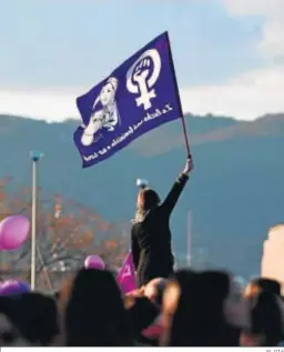  ?? EL DÍA ?? Imagen de una de las últimas manifestac­iones del 8-M.