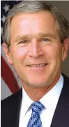  ??  ?? George Bush