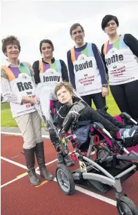  ??  ?? Lucy Bevan with Mum Ros Bevan , Jenny Hanmar MP David Rutley and Jodie Bannerman