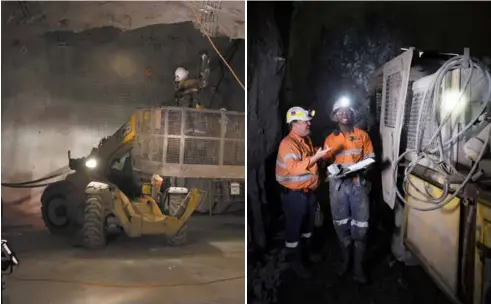  ??  ?? In 2016, the Rosebery mine celebrated 80 years of operation.