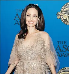  ?? GETTY IMAGES ?? Angelina Jolie is always looking for ways to achieve balance, which means finding a way to reconcile her profession­al life as an actress and filmmaker with her personal roles as mother and humanitari­an.