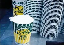  ?? PHOTO cOuRTESy dEL’S LEMONAdE ?? LOCAL FLAVOR: Rhode Island favorite Del’s Lemonade is a classic summer treat.
