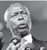  ?? FOTO: AFP ?? Fast ein Vierteljah­rhundert war Daniel arap Moi in Kenia an der Macht.