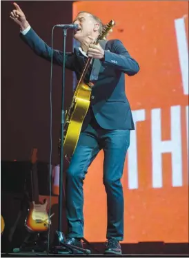  ?? MARISSA BAECKER/Okanagan Weekend file photo ?? Bryan Adams, who had two songs selected for this list, performs at Prospera Place in Kelowna in this June 2018 file photo.