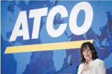  ?? JEFF MCINTOSH/THE CANADIAN PRESS FILES ?? ATCO CEO Nancy Southern says its 40-per-cent stake ini Chile’s Neltume Ports diversifie­s ATCO’s portfolio by industry and geography, and expands its reach in Latin America.