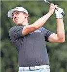  ?? KYLE TERADA/USA TODAY SPORTS ?? Matt Fitzpatric­k plays his shot from the fourth tee during the first round of the Masters on April 11.