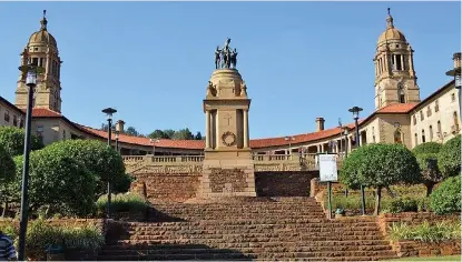  ?? ?? The Union Buildings, which house President Cyril Ramaphosa and his deputy David Mabuza.