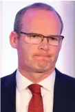  ??  ?? Restraint: Simon Coveney