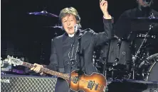  ?? CARLOS ORTEGA /A ARCHIVO ?? La última vez que Paul McCartney viajó a Brasil fue el año pasado.