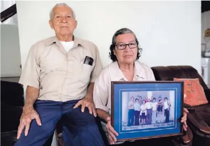  ?? ARCHIVO ?? José Andrés Vallecillo y María Virginia Porras sufrieron los efectos del Nemagón en los años 1970, cuando trabajaron y vivieron en las bananeras de Puerto Viejo. Él fue indemnizad­o anteriorme­nte.