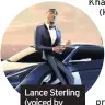  ??  ?? Lance Sterling (voiced by Will Smith)