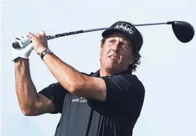  ??  ?? Former Arizona State University star Phil Mickelson has won 44 titles on the PGA Tour.