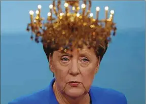  ??  ?? Angela Merkel brigue un quatrième mandat à la tête de l’Allemagne.