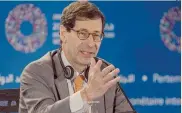  ?? EPA ?? Bali.Il capo economista dell’Fmi Maurice Obstfeld