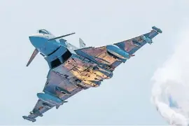  ?? Airbus ?? Eurofighte­r del Ejército del Aire en pleno vuelo