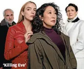  ?? BBC AMERICA ?? ‘Killing Eve’
PAOLA KUDACKI,