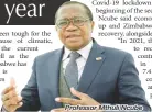  ??  ?? Professor Mthuli Ncube