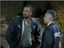  ?? TONY RIVETTI/STXFILMS VIA AP) ?? Clifford “Method Man” Smith, left, and John Ortiz in a scene from “Peppermint.”