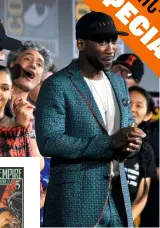  ??  ?? Above: Mahershala Ali will be the next Blade. Taika Waititi is very excited. Left: Marvel’s Brave New World series, featuring Blade.