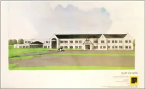  ?? SUBMITTED PHOTO ?? A sketch plan for the new Greystone Elementary School.