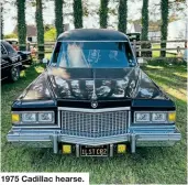  ?? ?? 1975 Cadillac hearse.