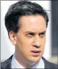  ??  ?? CONFIDENT: Ed Miliband aims to lift activists’ spirits.