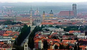  ?? ?? La ville de Munich dans le sud de l’Allemagne est l’une des villes les plus chères du pays
Image : picture alliance/dpa