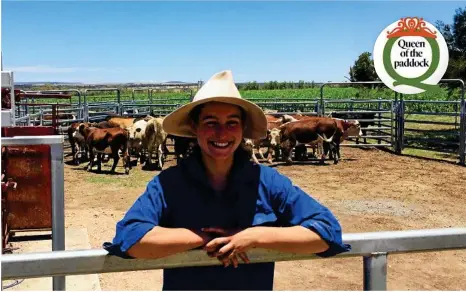  ?? PHOTOS: CONTRIBUTE­D ?? YOUNG GUN: Annabelle Butler has received a beef industry scholarshi­p to study at Kansas State University next year.