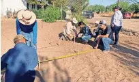  ?? ?? fueron capacitado­s en planificac­ión de huertos y hortalizas