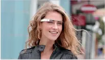  ?? AFP ?? Google Glass may yet break out of factories into the wider world — but only if workers start missing the headsets outside their jobs. —