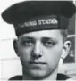  ?? U.S. NAVY VIA AP ?? Sailor Herbert “Bert” Jacobson from Gayslake, Ill., was aboard the USS Oklahoma when it was sunk in 1941.