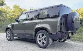  ?? JIMMY DINSMORE / CONTRIBUTE­D ?? The 2026 Land Rover Defender 110 follows a lineage of success.