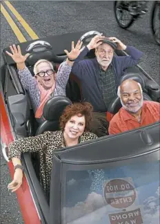  ?? Pamela Littky/FOX ?? “Cool Kids” cast includes, clockwise from top left, Leslie Jordan, Martin Mull, David Alan Grier and Vicki Lawrence.