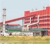  ??  ?? Tata Steel’s ferro-chrome plant at Gopalpur Industrial Park