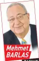  ??  ?? Mehmet BARLAS