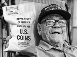  ?? ?? UNSEARCHED: Pictured above are the unsearched Vault Bags being handed over to California residents who call the National Toll-Free Hotline before the 48-hour deadline ends. And here’s the best part. Each Vault Bag is loaded with over 200 U.S. Gov’t issued
coins, including all the coins pictured in today’s publicatio­n, some dating back to the 1800’s and worth up to 50 times their face value. Each coin is verified to meet a minimum collector grade of very good or above before the bags are securely sealed and the dates and mint marks are never searched by Federated Mint to determine collector value.