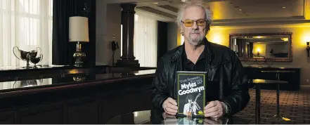  ?? — THE CANADIAN PRESS ?? Myles Goodwyn’s new memoir, Just Between You and Me, chronicles his steady climb to stardom as the lead guitarist and singer of Canadian rock band April Wine.