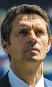  ??  ?? Rémi Garde mentionne qu’il n’y a pas de nouveau sur le marché des transferts.