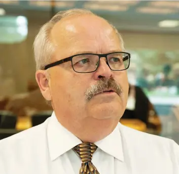  ?? BRANDON HARDER ?? Prince Albert Mayor Greg Dionne is keeping a close eye on the province’s work during the upcoming budgeting process and expects to see some funding allocated for a new or redevelope­d Victoria Hospital, which is cramped and overcrowde­d.