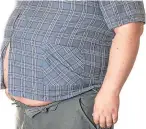  ??  ?? Two-thirds of the adult population are overweight or obese.