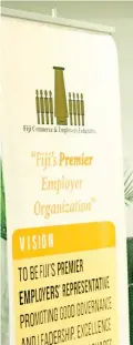  ??  ?? The A-G spoke at the Fiji Commerce and Employers Federation (FCEF) symposium at the Holiday Inn Suva.