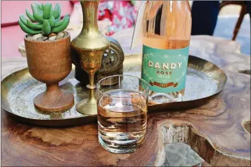  ?? ARIANNA AUBER / AMERICAN-STATESMAN PHOTOS ?? Dandy Rosé is made each year by a local sommelier who was one of the first to trumpet the importance of Texas winemakers producing rosé.