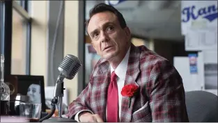  ?? IFC ?? Hank Azaria stars as a washed-up baseball announcer in “Brockmire.”