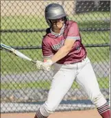  ?? ?? Burnt Hills-ballston Lake sophomore Cianna Benamati sparked a three-run rally in the third with a tying RBI single.