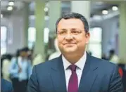  ?? MINT/FILE ?? Cyrus Mistry was informed by chief operating officer F N Subehdar that it was unnecessar­y for him to resume service